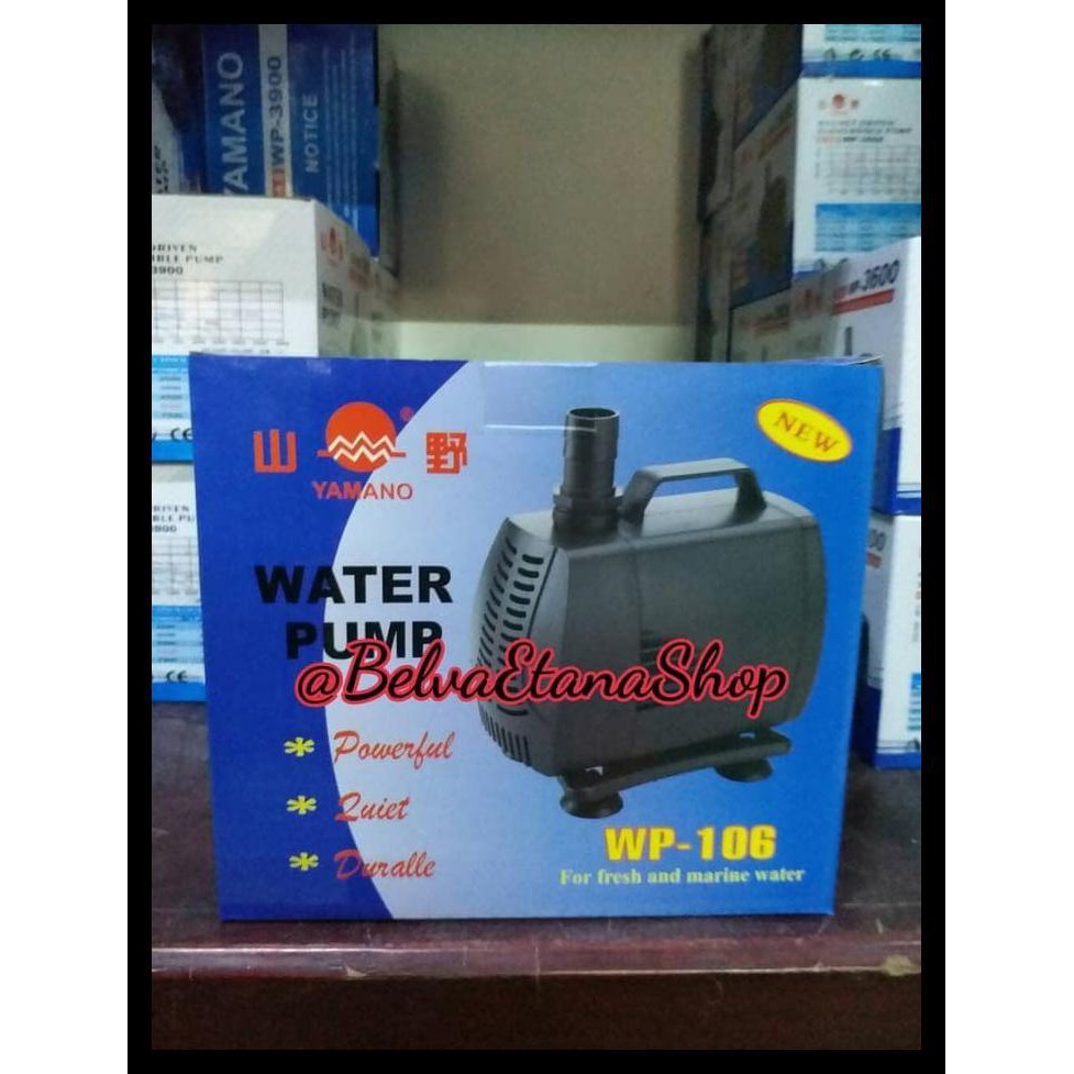 GRATIS  YAMANO WP 106 WP-106 Pompa Aquarium Pompa Kolam Pompa Hidroponik