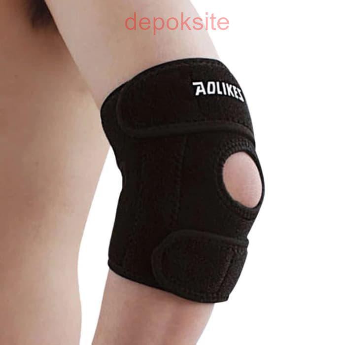 AOLIKES 7946 Deker Siku Elbow Pad Safety Knee Pad Sleeve Elbow Guard Semua Olahraga Bola Volley Tennis Gym Volley