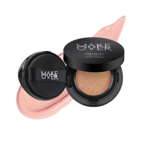 Make Over Powerstay Demi-Matte Cover Cushion C21 Pink Ivory 15g