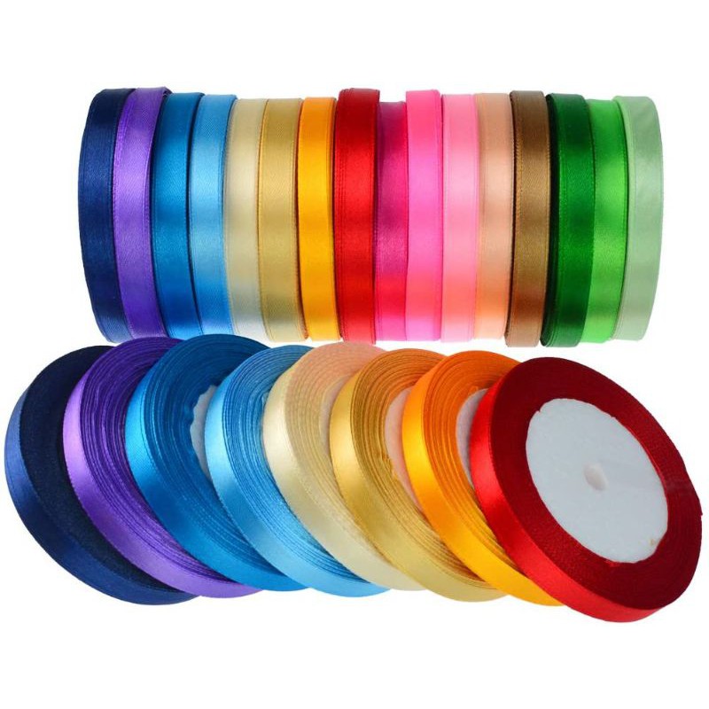 Pita Satin 1/2 INCH / 1,5 CM per Roll