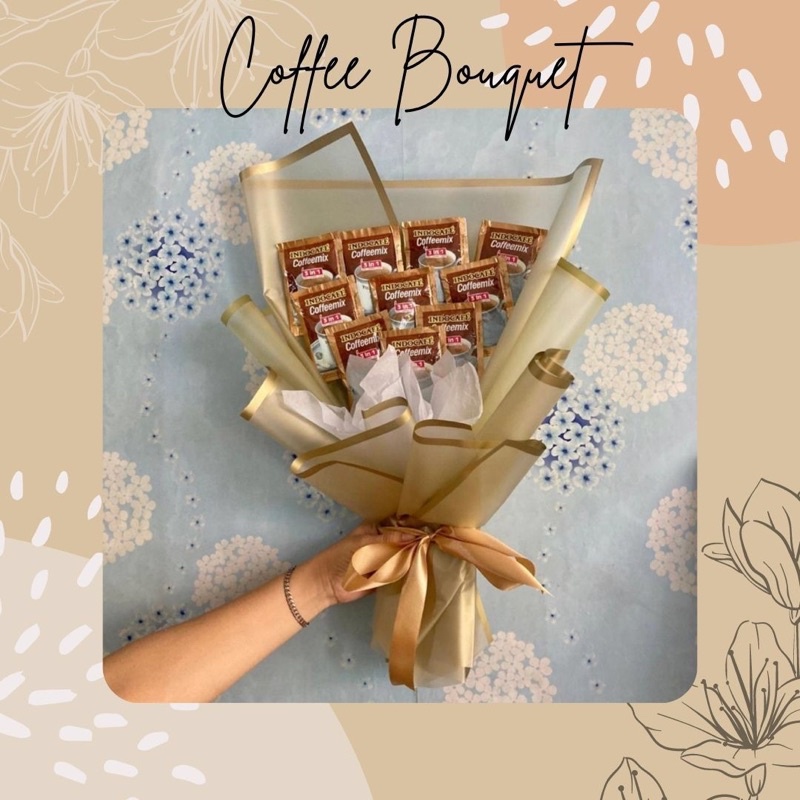 

[READY] Coffee Bouquet (Buket Kopi, Kapal Api, Milo, Good Day, Buket Cowok, Cowo)