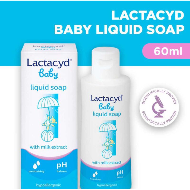 Lactacyd baby liquid soap 60ml