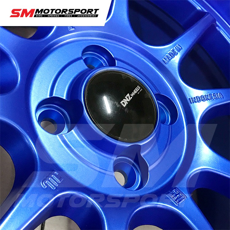 Velg Mobil DNZ Garasi Drift NMAA R16 16 Inch Racing Blue Biru