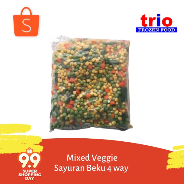 Mixed Veggie / Mix Vegetable / Sayuran Beku 4 way