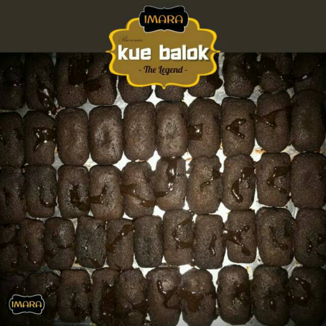 

KUE BALOK THE LEGEND IMARA - BROWNIES LUMER (Isi 10 pcs)