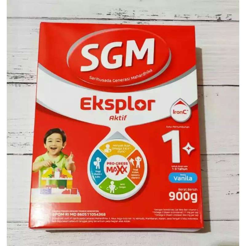 

Susu SGM eksplor 1 rasa vanila 900gr