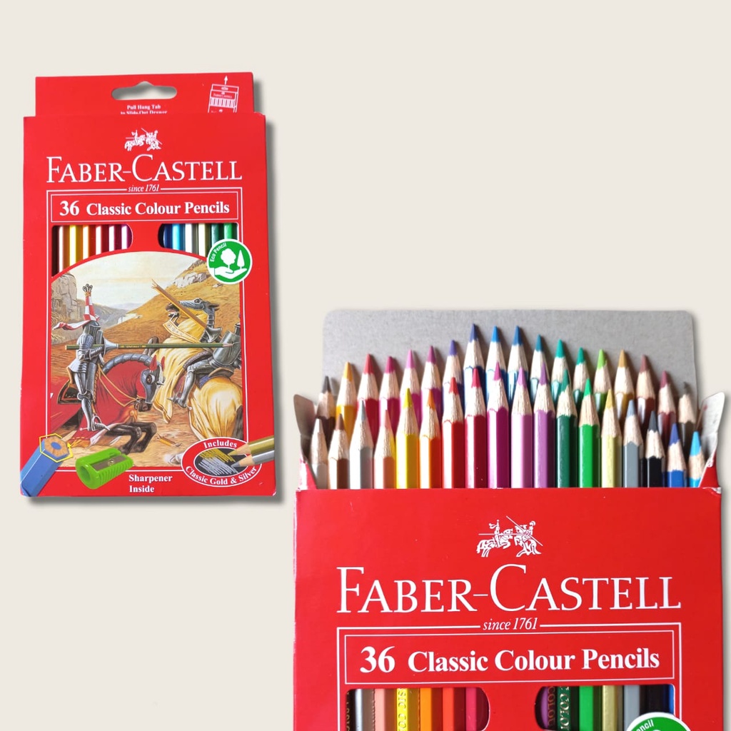 

Pensil Warna Classic colour Faber Castell 36