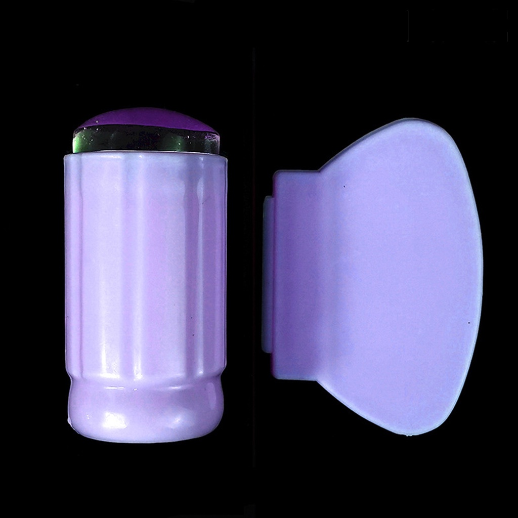 Providence Nail Stamper Detachable Artwork Making with Scraper Silicone Seal Nail Stamping Printing Tips Tool for Manicure