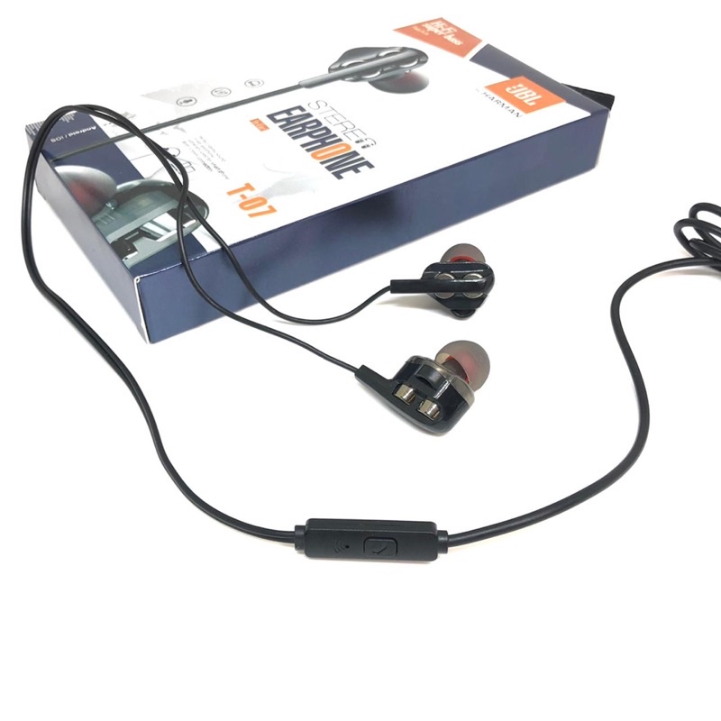 HANDSFREE EARPHONE PUREBASS T07 STEREO EXTRABASS PROMO SEN
