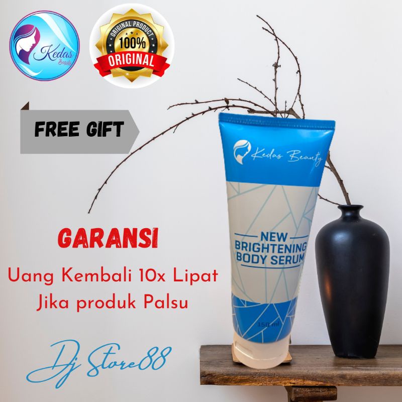 GARANSI ORI !!!(COD)Body serum Kedas Beauty ORI/Brightening Body serum Kedas Beauty 100% ORIGINAL-1