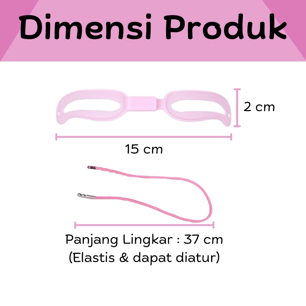 Cetakan Alis Eyebrow Isi 4 Model Eyebrow Ruler Card Set 4 Pcs Cetakan Alis Card Dengan Tali BISA COD