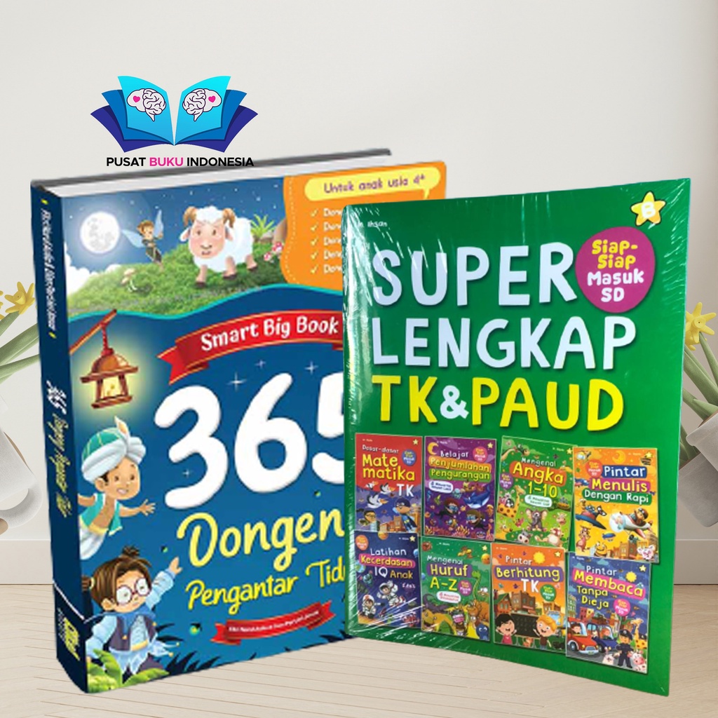 BUKU CERITA DONGENG ANAK TK PAUD LENGKAP BERGAMBAR-PAKET 5