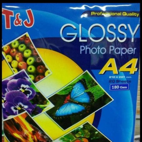 

Diskon Kertas Photo Glossy T & J 210 Gr Promo