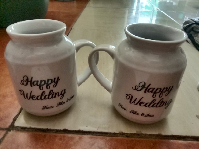 Mug Couple / Kado Pernikahan Couple