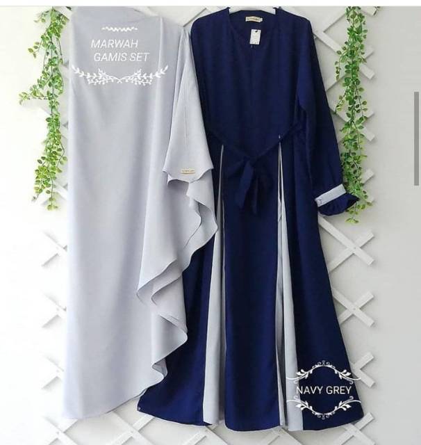 Baju Gamis Marwah Syari Hijab M L XL-4
