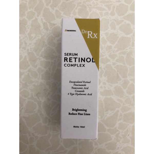 Serum Retinol Complex - serum pencerah & mengurangi kerutan wajah - proderma