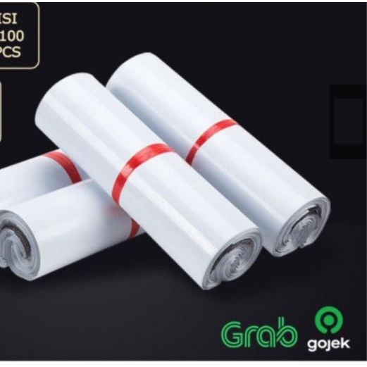 

○ Plastik Polymailer Glossy White Putih 20X30 cm ➻