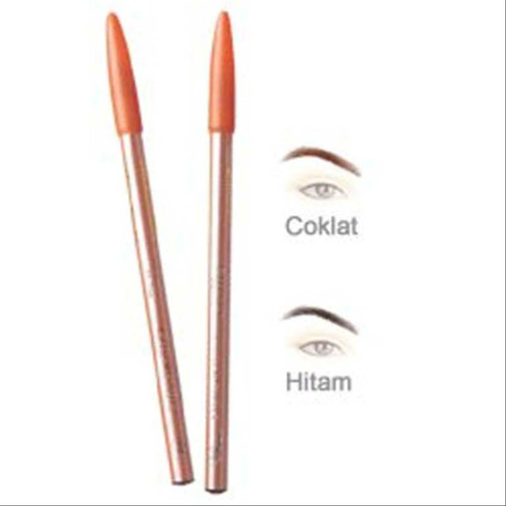 SALE Pensil Alis [12 PCS] MIX 6 Hitam 6 Coklat