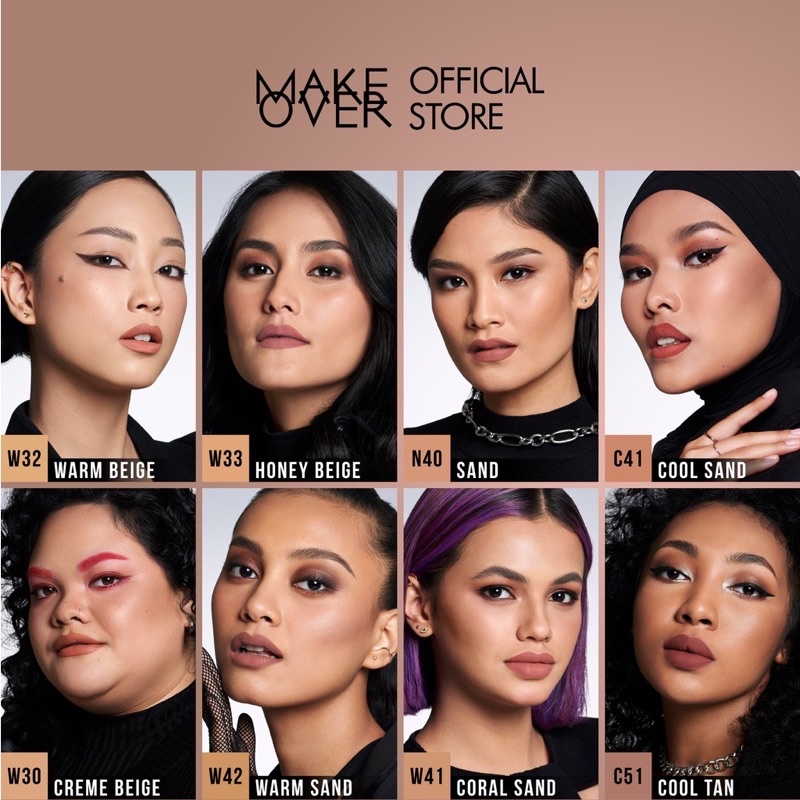 MAKE OVER POWERSTAY MATTE POWDER FOUNDATION