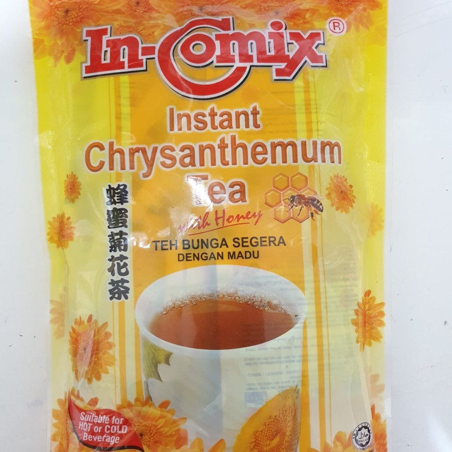 

In-comix Teh Kembang Bunga Krisan / Chrysanthemum tea instant incomix 18 sachet