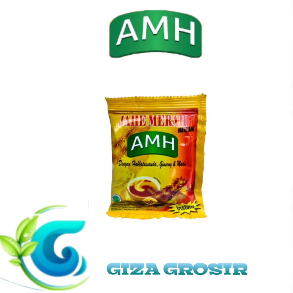 

JAHE MERAH AMH SUPER AMANAH plus habbatusauda madu gingseng (SACHET)