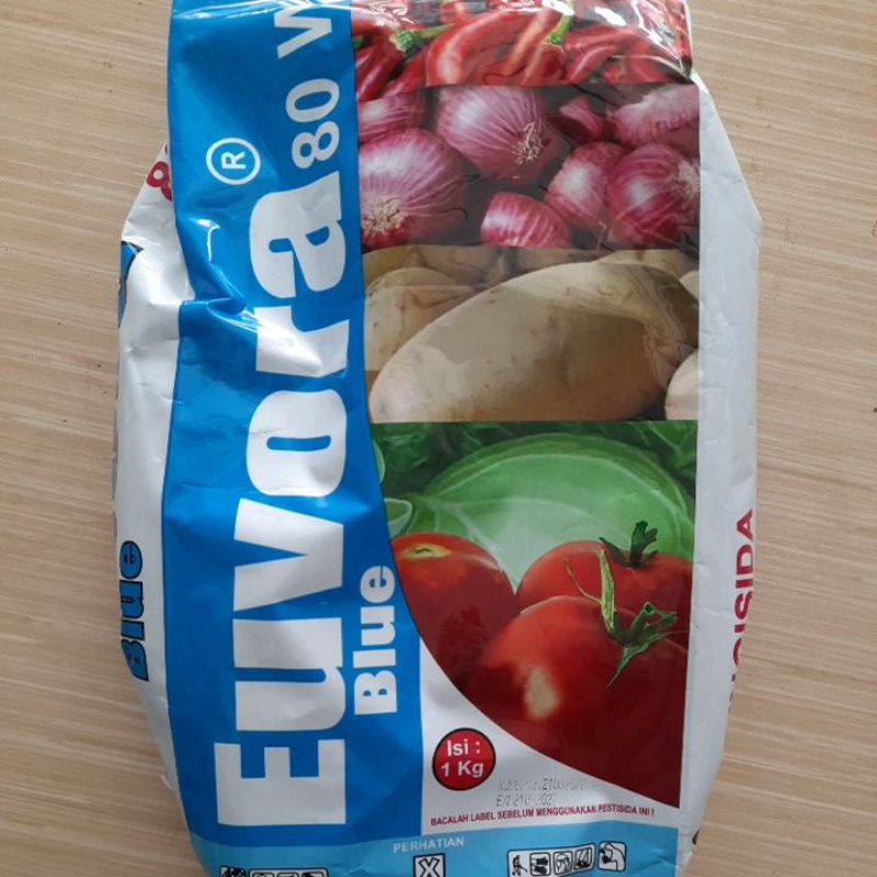 Fungisida Euvora Blue 80WP 1 Kg euvora biru