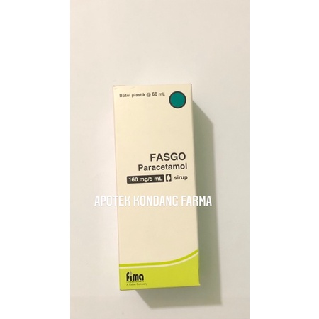 Fasgo sirup & Fasgo Forte Sirup 60ml (Paracetamol)
