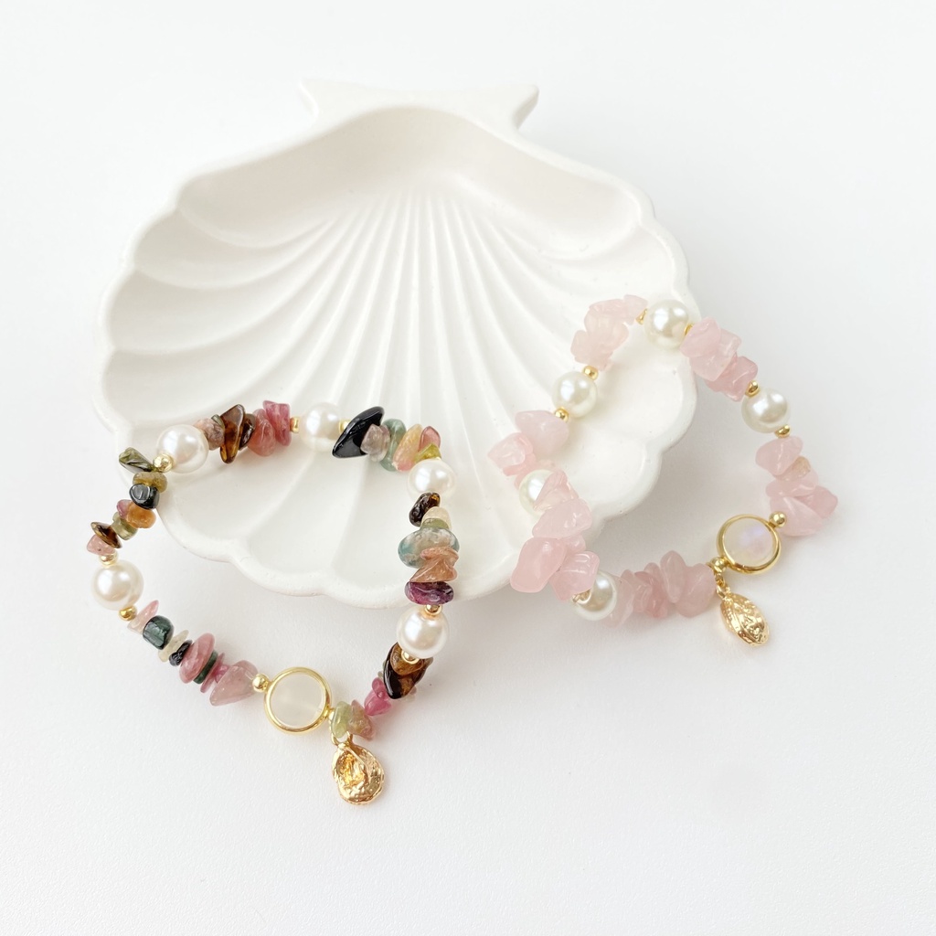 Aura Bracelet Gemstone Bracelet Gelang Wanita Batu Alam-3