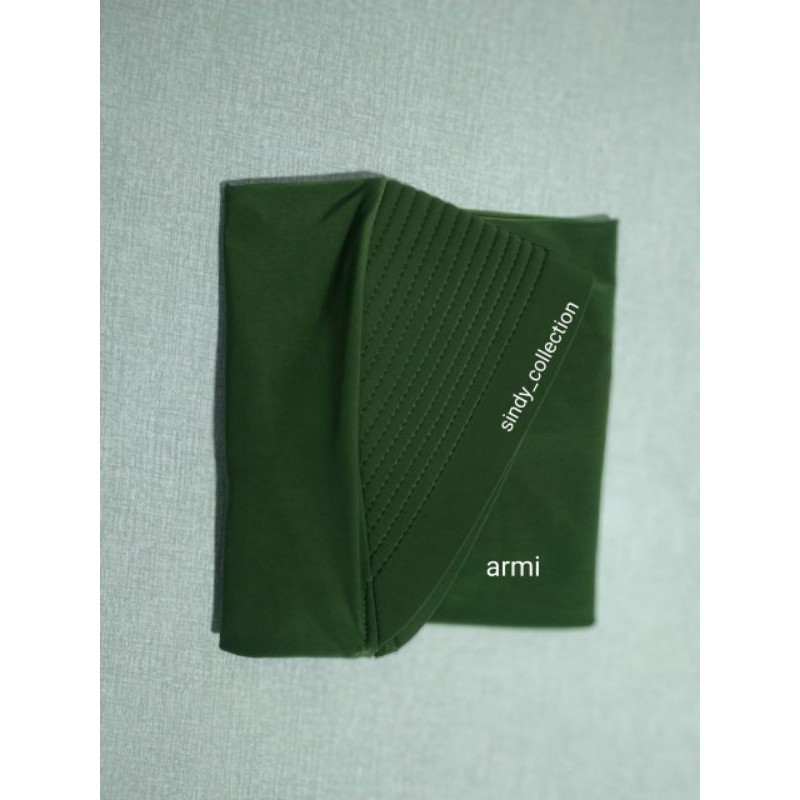 hijab sport/jilbabharian/jilbabinstan/bergo terbaru/hijab sport instan-Army