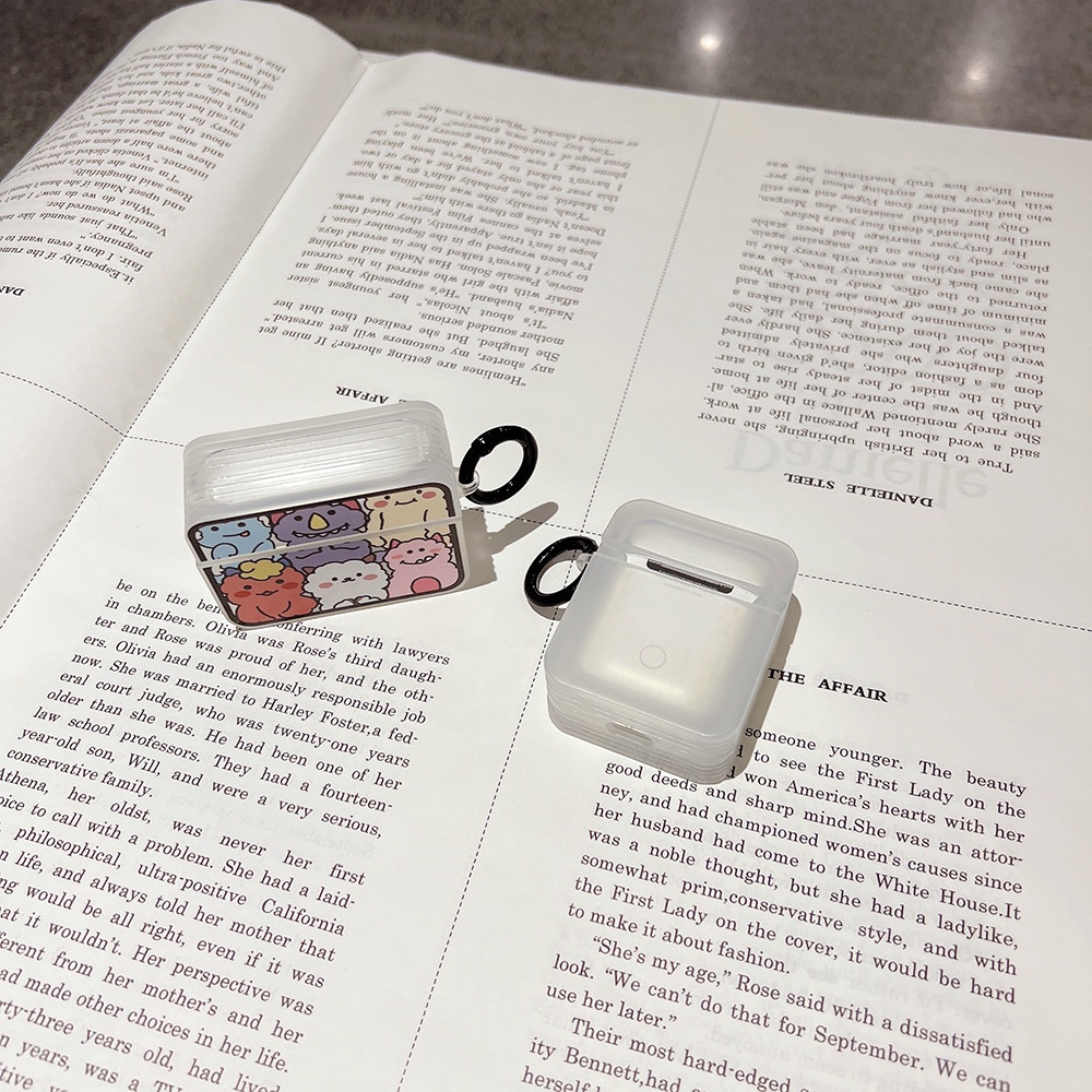 Casing Soft CASE Silikon Motif Monster Kartun Untuk airpods 3 / 2 / 1 / Pro