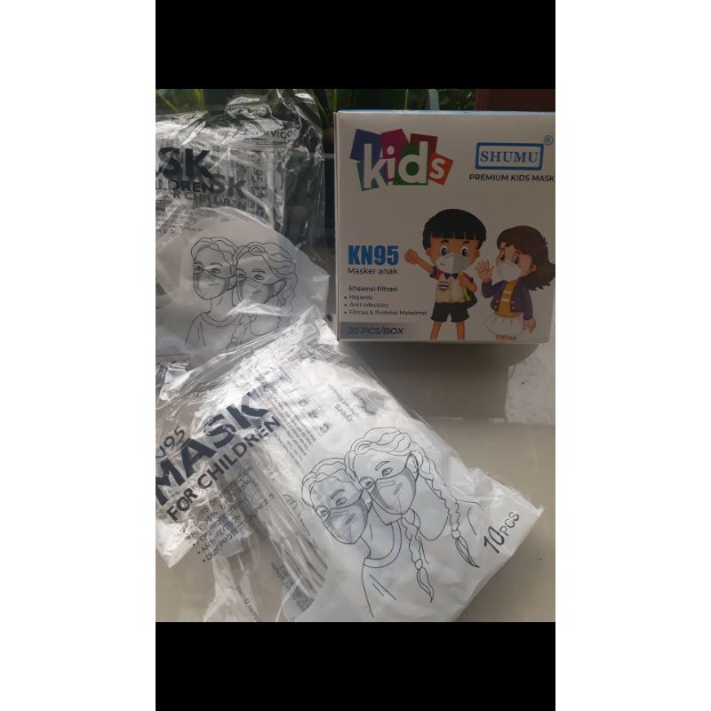 Masker Anak KN95 5 lapis masker kn95
