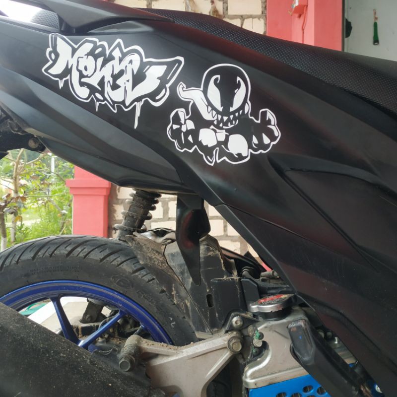

stiker venom grafiti