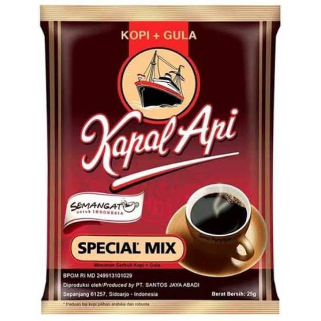 

Kopi Kapal Api Special Mix 25gr