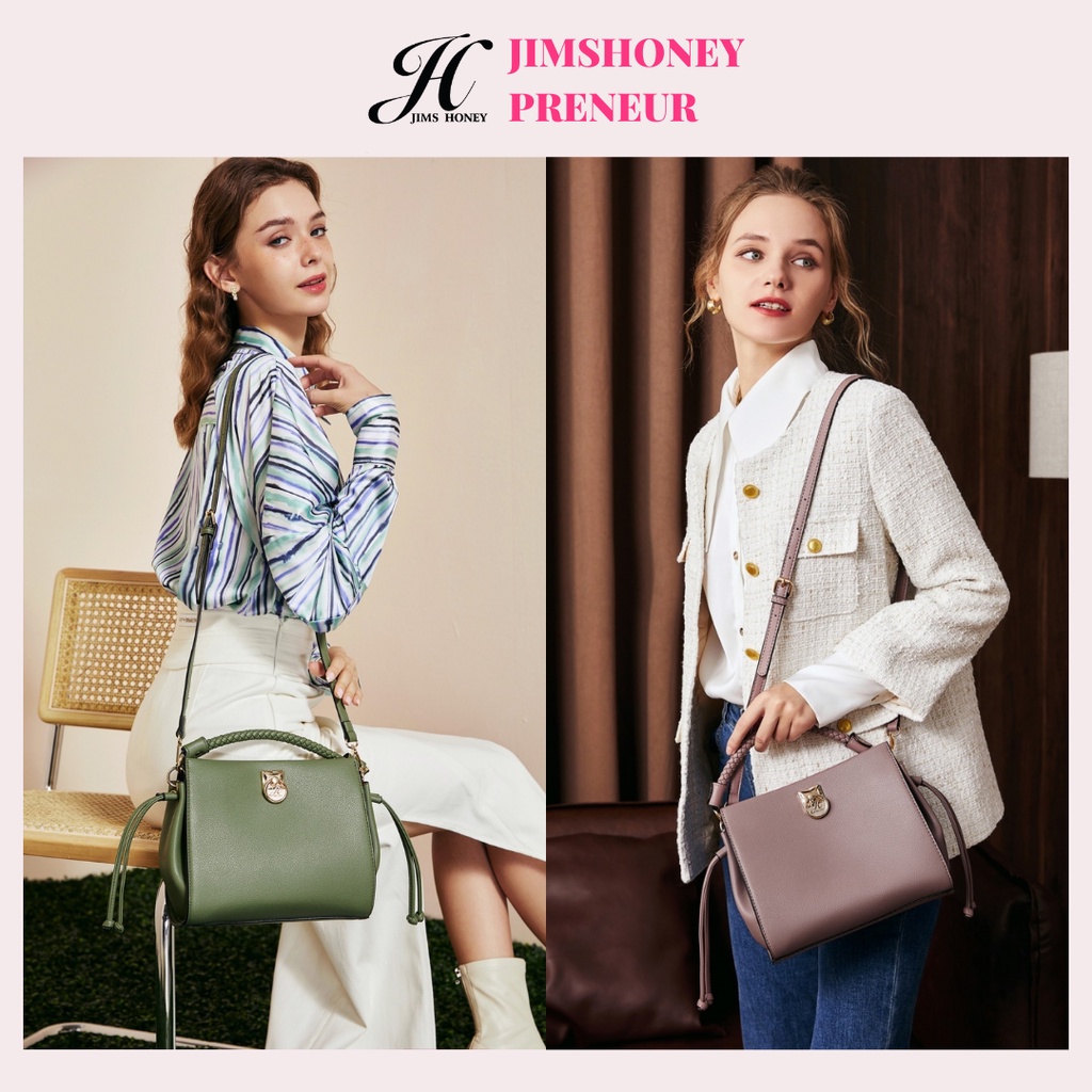 BRIGITTA Bag Jims Honey Tas Selempang Wanita Bag Top Handle Ellegan Mewah Fashion Trendy Original Jims Honey