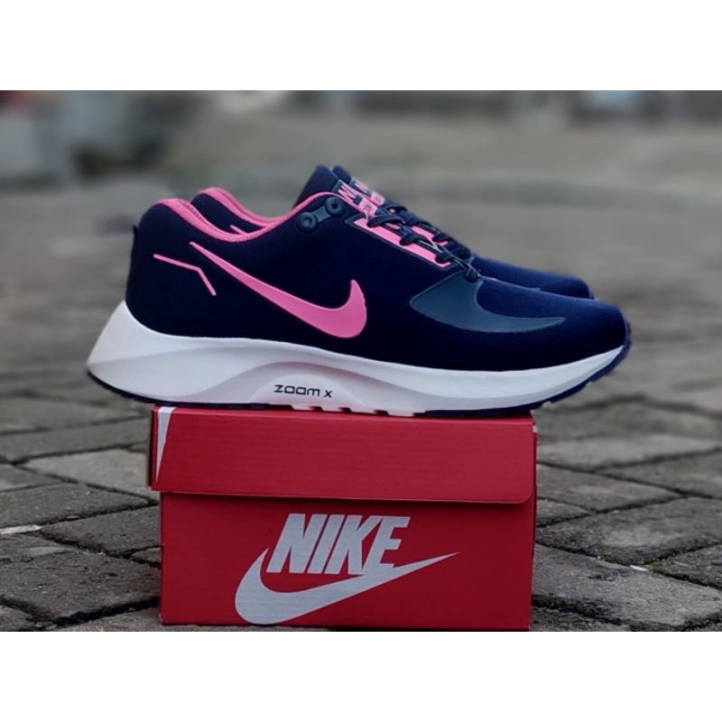 SEPATU NIKE ZOOM RUNNING WANITA / SNEAKERS NIKE OLAHRAGA SENAM ZUMBA AEROBIK CEWEK / SEPATU KULIAH