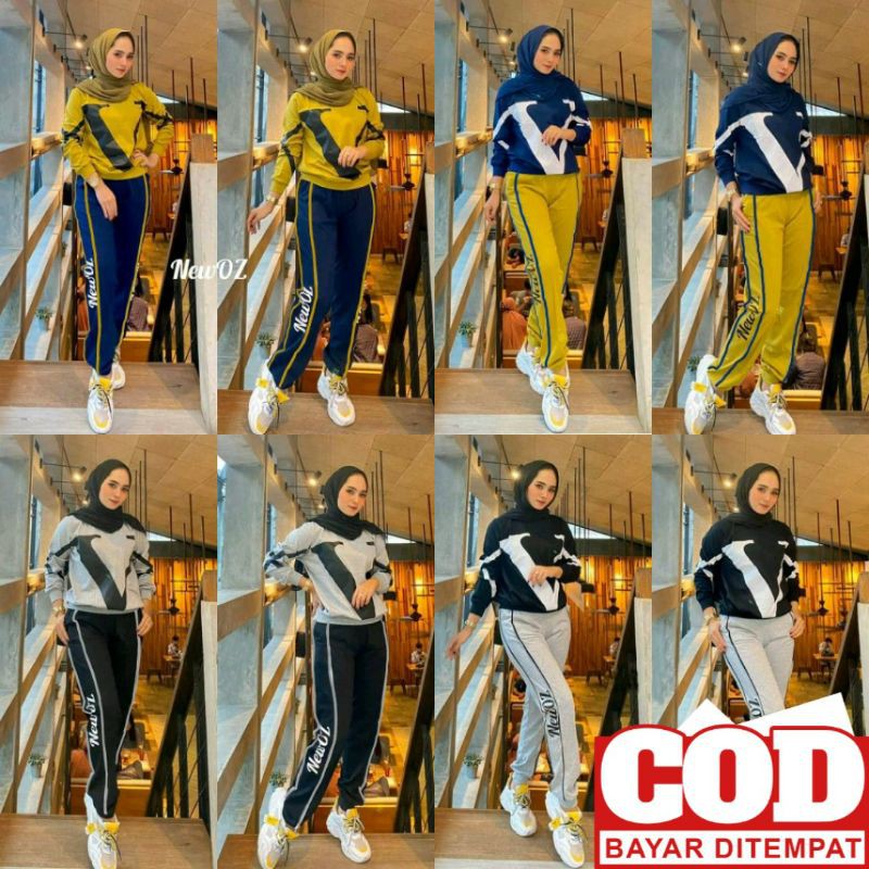 ✔COD✔ KANDITA SET ( VARIAN WARNA SESUAI WARNA BAJU ) / BAJU STELAN WANITA / SETELAN KEKINIAN WANITA