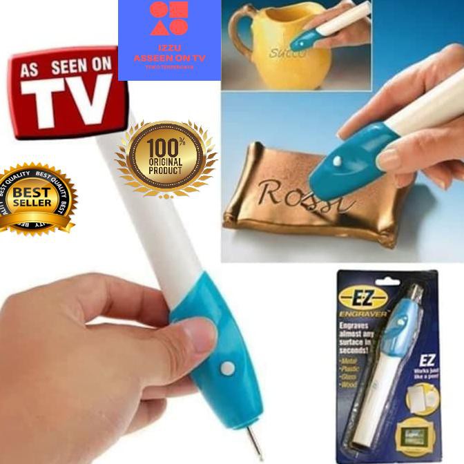 

BEST SELLER Alat ukir elektrik - Engrave it pen - ORIGINAL 100%