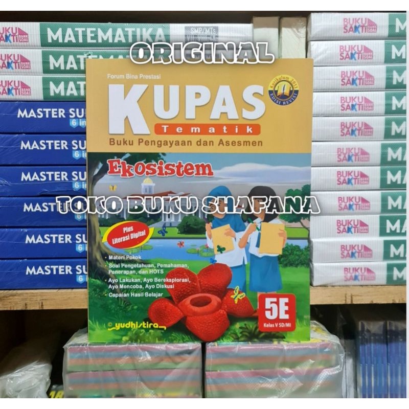 Paket Buku Kupas Tematik 5A 5B 5C 5D 5E Kelas 5 SD Yudhistira K13 Edisi Revisi ( Harga 5 Buku )