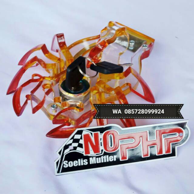 Tutup tengki rx King variasi akrilik