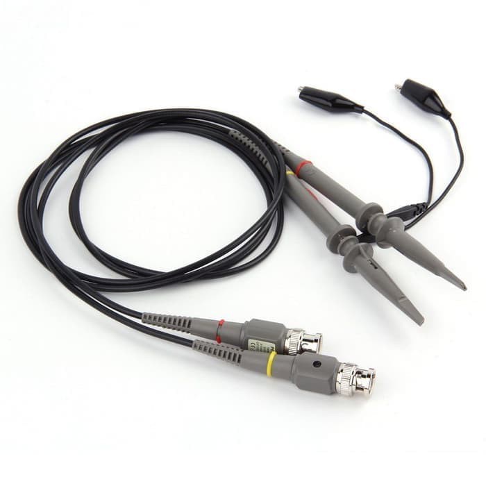 P6100 Oscilloscope Probe DC-100MHz 1Set Probe 100MHZ Osiloskop 2pcs