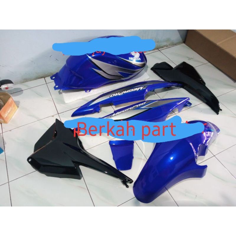 PAKET BODI MEGAPRO PRIMUS BIRU