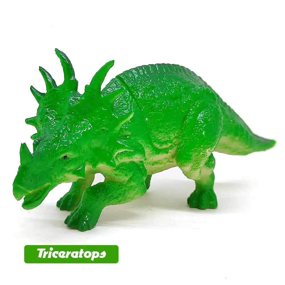 MAINAN DINOSAURUS KARET JUMBO 1 SET ISI 6