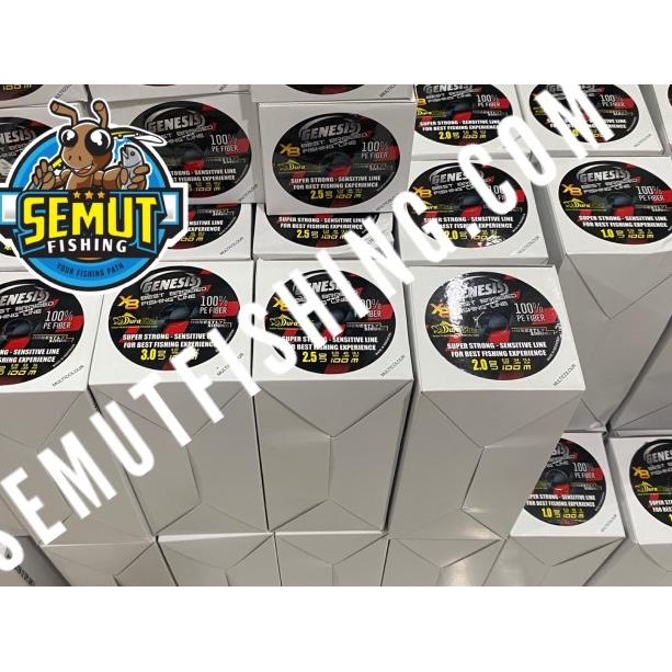 ◘ PE DURAKING GENESIS X8 CONNECTING 100M - PE 1 ☇