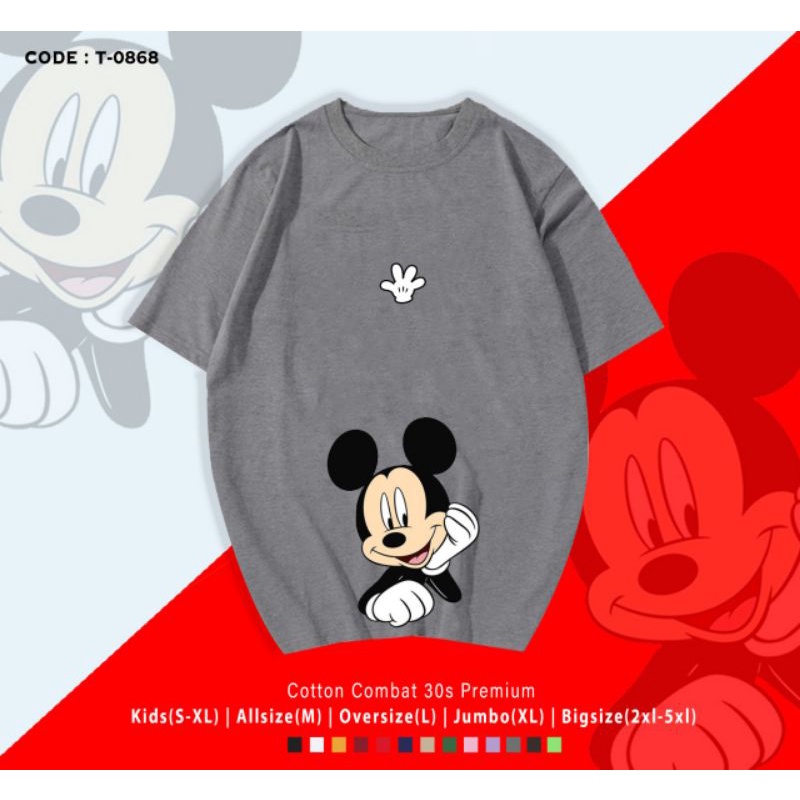 KAOS MICKEY&amp;MINNIE MOUSE KATUN/KAOS COUPLE MINNIE MICKEY UNISEX