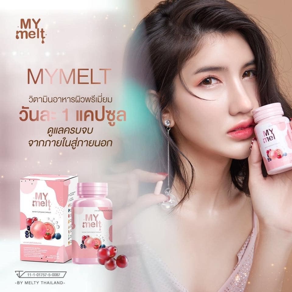 My Melt Collagen Plus Gluta By Melty / Supplement Pemutih Kulit Ori