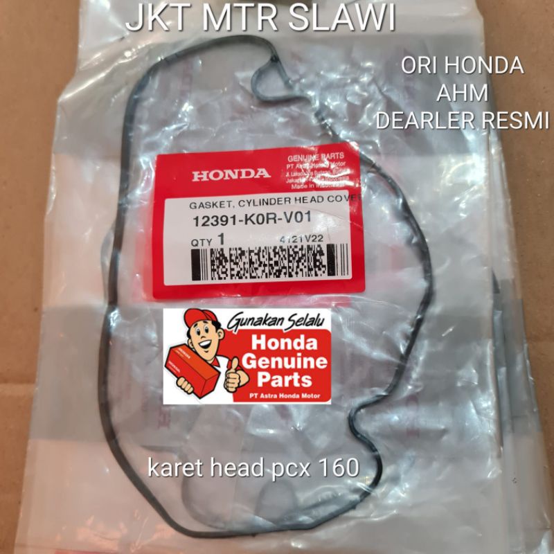 12391-K0R-V01 karet head gasket head pcx 160 ori honda ahm asli honda