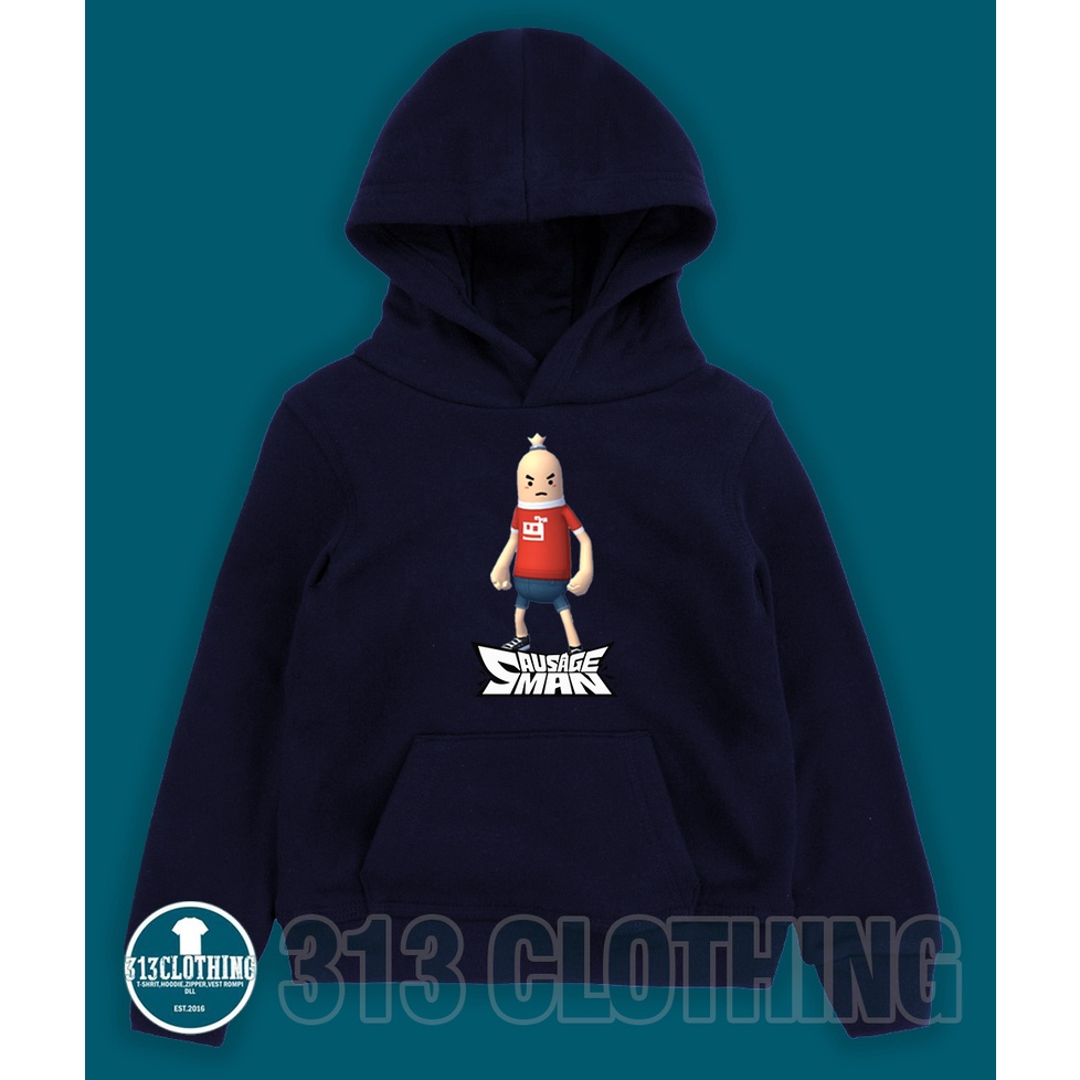Hoodie Anak Sausage Man Hoodie Sweater Anak Sausage Man Sausageman