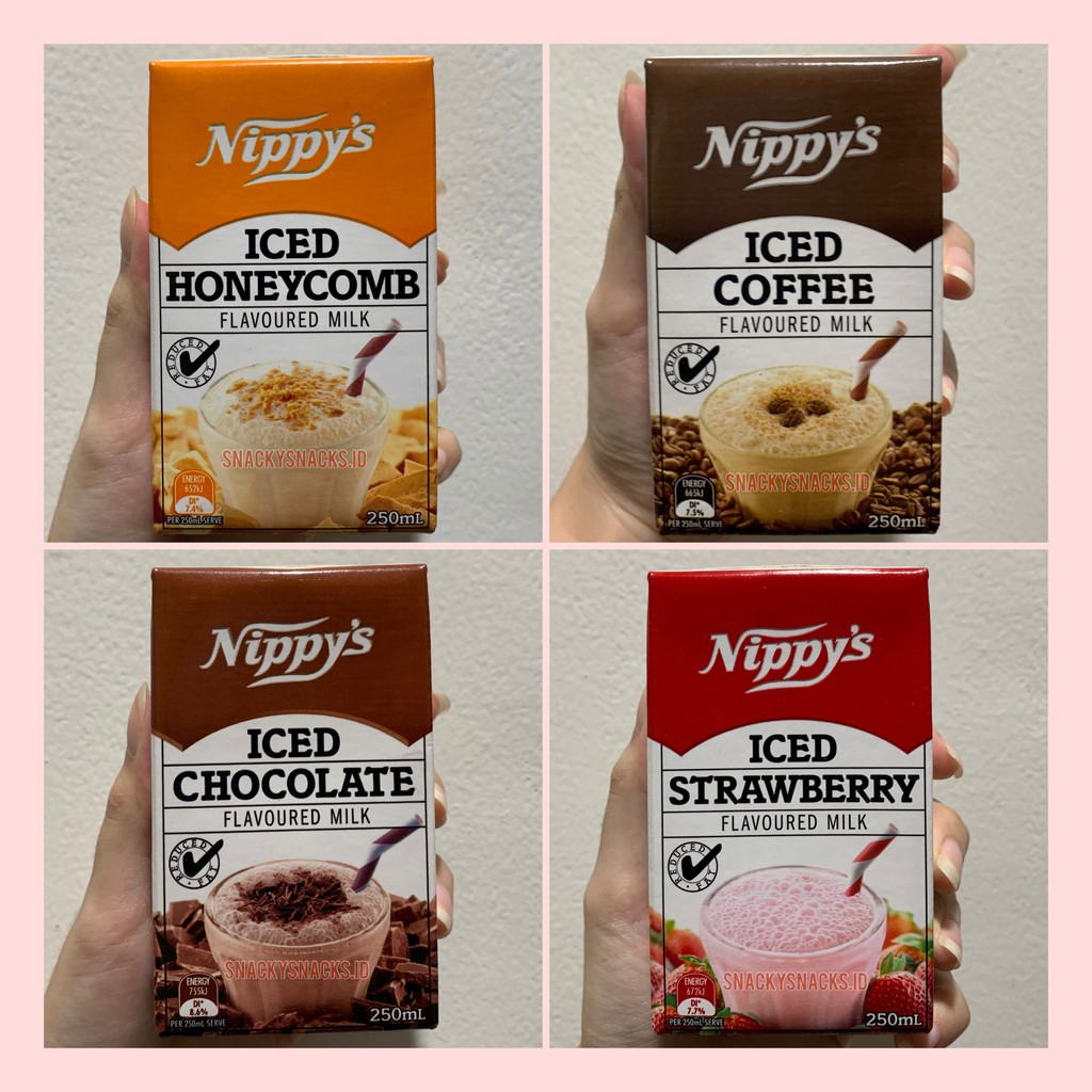 

NIPPY'S ICED COFFEE / CHOCOLATE / STRAWBERRY / HONEYCOMB FLAVOURED MILK 250ML