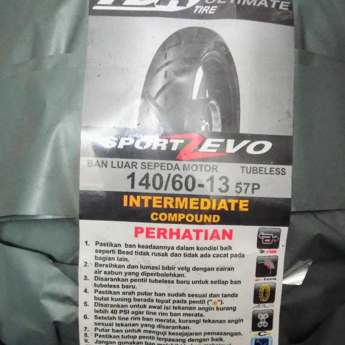 Ban luar FDR Sport zevo Nmax belakang 140/60-13 centralvar89 Berkualitas