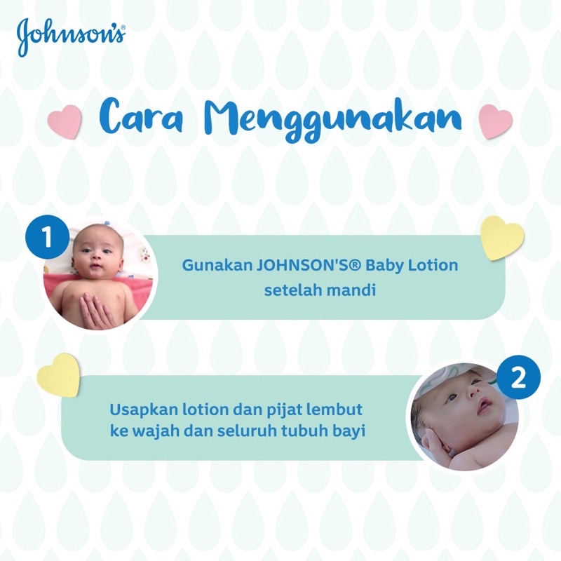 Johnson's ® baby Lotion 100 &amp; 200ml / Lotion bayi / johnson johnsons